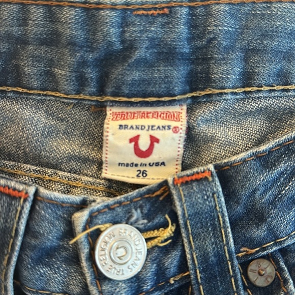True Religion Joey Flared leg Jeans sz 26 - Picture 6 of 10